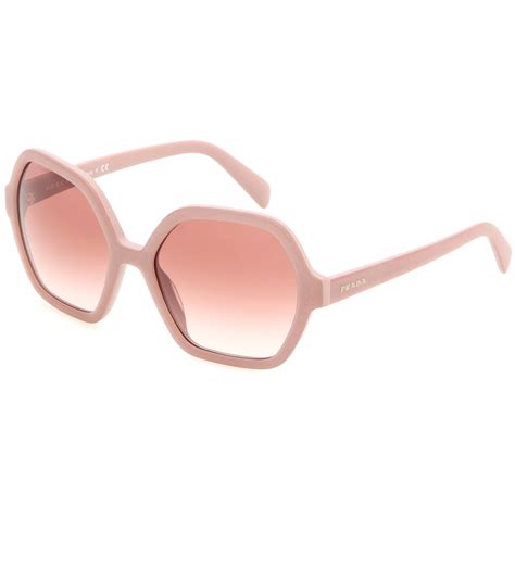 prada light pink sunglasses|crystal pink Prada glasses.